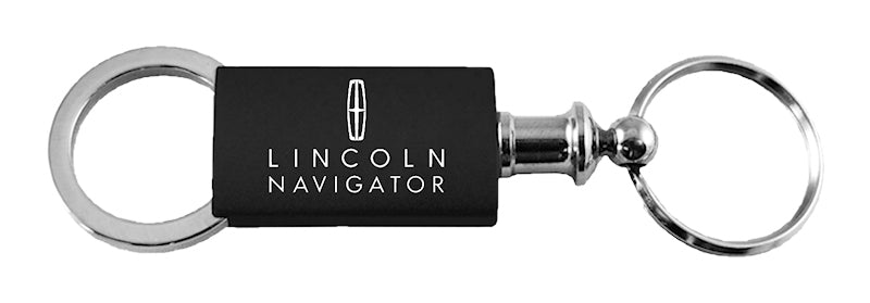 Lincoln Navigator Anodized Aluminum Valet Key Fob - Black