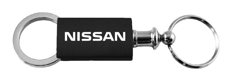 Nissan Anodized Aluminum Valet Key Fob - Black
