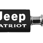 Jeep Patriot Anodized Aluminum Valet Key Fob - Black