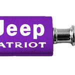 Jeep Patriot Anodized Aluminum Valet Key Fob - Purple