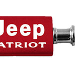 Jeep Patriot Anodized Aluminum Valet Key Fob - Red