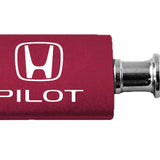 Honda Pilot Anodized Aluminum Valet Key Fob - Burgundy