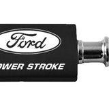 Ford Powerstroke Anodized Aluminum Valet Key Fob - Black