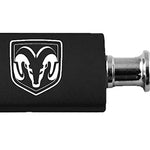 Ram Head Anodized Aluminum Valet Key Fob - Black