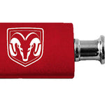 Ram Head Anodized Aluminum Valet Key Fob - Red