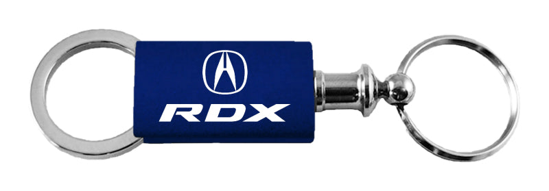 Acura RDX Anodized Aluminum Valet Key Fob - Navy