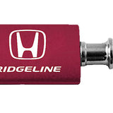 Honda Ridgeline Anodized Aluminum Valet Key Fob - Burgundy