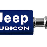 Jeep Rubicon Anodized Aluminum Valet Key Fob - Navy