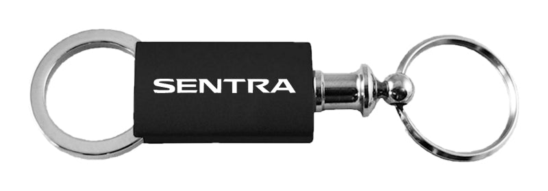 Nissan Sentra Anodized Aluminum Valet Key Fob - Black