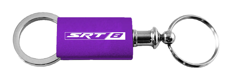 Dodge SRT-8 Anodized Aluminum Valet Key Fob - Purple