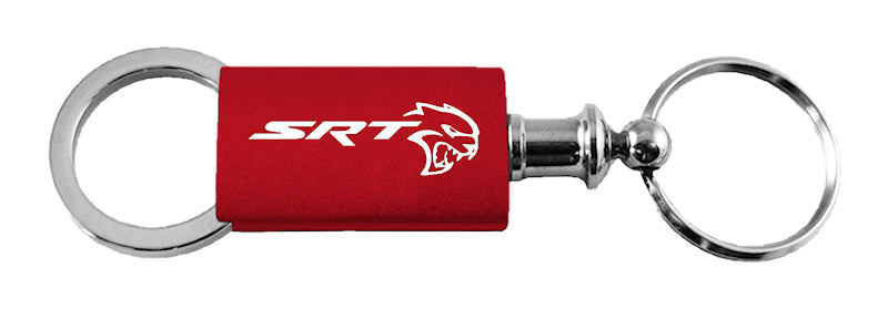 Dodge SRT Hellcat Anodized Aluminum Valet Key Fob - Red