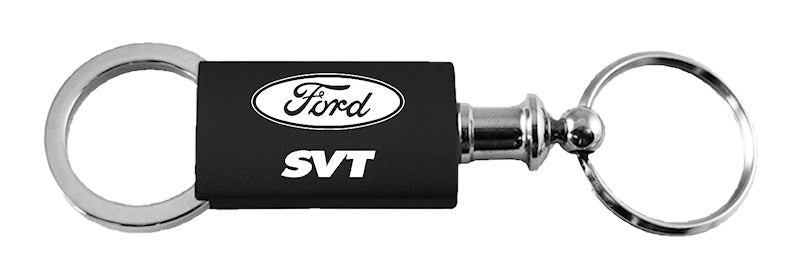 Mustang SVT Anodized Aluminum Valet Key Fob - Black