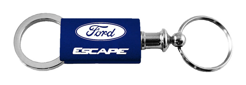 Ford Escape Anodized Aluminum Valet Key Fob - Navy