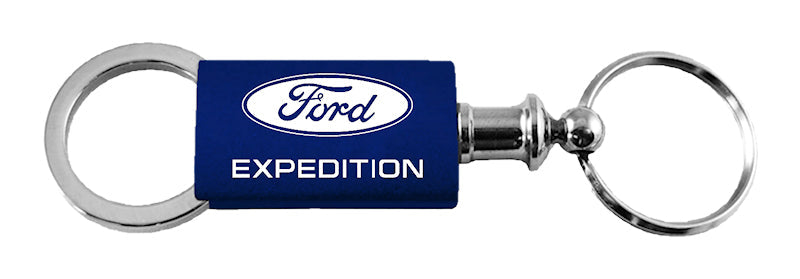 Ford Expedition Anodized Aluminum Valet Key Fob - Navy