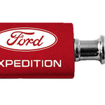 Ford Expedition Anodized Aluminum Valet Key Fob - Red