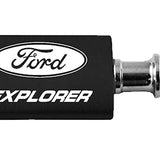 Ford Explorer Anodized Aluminum Valet Key Fob - Black