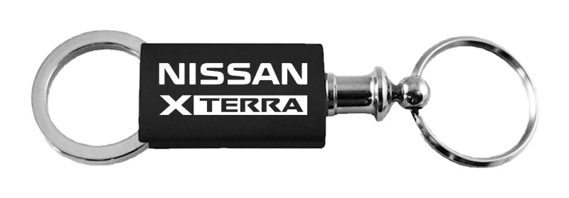 Nissan Xterra Anodized Aluminum Valet Key Fob - Black