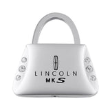 Lincoln MKS Jeweled Purse Key Fob - Silver