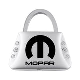 Mopar Jeweled Purse Key Fob - Silver