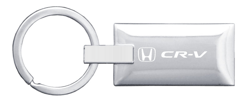 Honda CR-V Jeweled Rectangular Key Fob - Silver