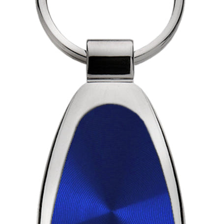 Blank Teardrop Key Fob - Blue