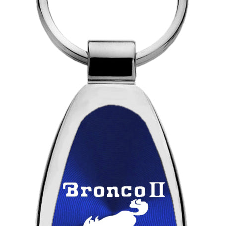 Ford Bronco II Teardrop Key Fob - Blue