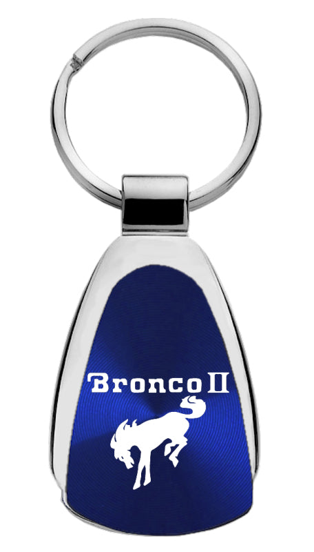 Ford Bronco II Teardrop Key Fob - Blue