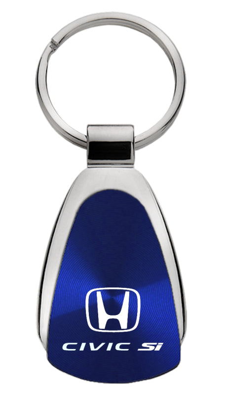 Honda Civic SI Teardrop Key Fob - Blue