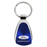 Ford Super Duty Teardrop Key Fob - Blue