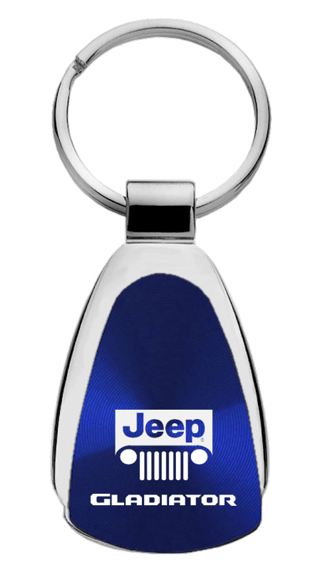 Jeep Gladiator Teardrop Key Fob - Blue