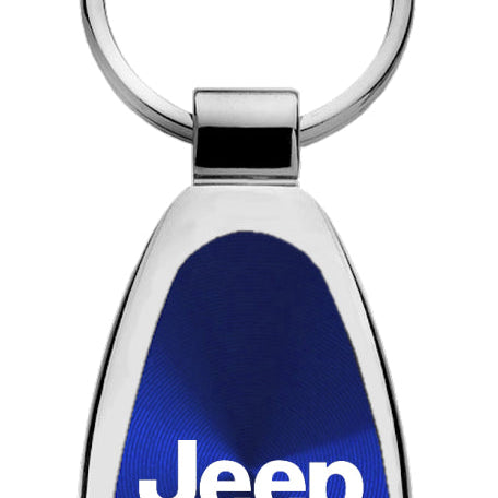 Jeep Grand Wagoneer Teardrop Key Fob - Blue