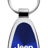 Jeep 4xe Teardrop Key Fob - Blue