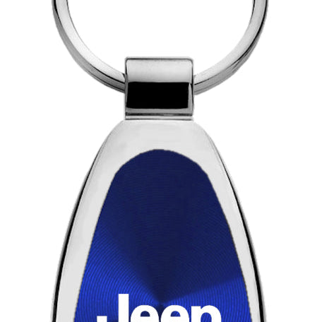 Jeep 4xe Teardrop Key Fob - Blue