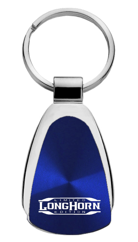 Ram Longhorn Limited Edition Teardrop Key Fob - Blue