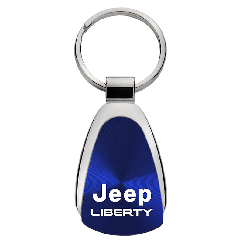 Jeep Liberty Teardrop Key Fob - Blue