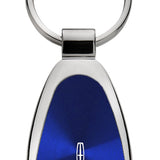 Lincoln Nautilus Teardrop Key Fob - Blue