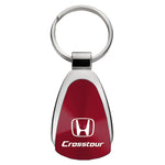 Honda Crosstour Teardrop Key Fob - Burgundy