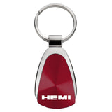 Mopar Hemi Teardrop Key Fob - Burgundy