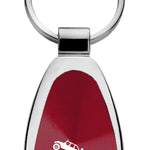 Jeep Climbing Teardrop Key Fob - Burgundy