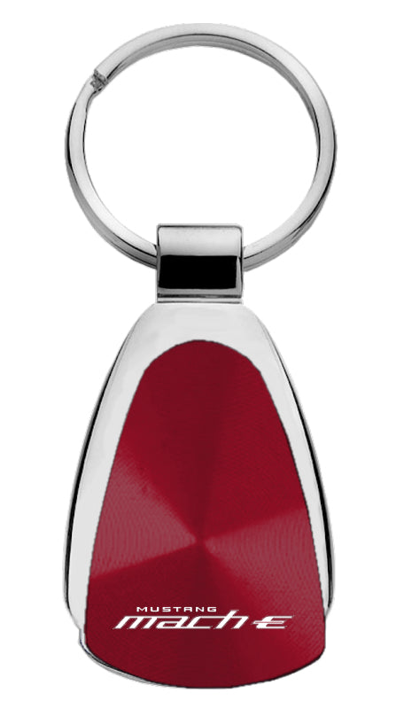 Ford Mach-E Teardrop Key Fob - Burgundy