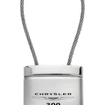 Chrysler 300 Satin-Chrome Cable Key Fob - Silver