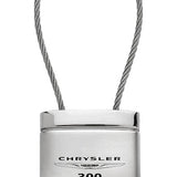 Chrysler 300 Satin-Chrome Cable Key Fob - Silver