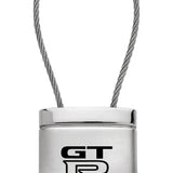 Nissan GTR Satin-Chrome Cable Key Fob - Silver