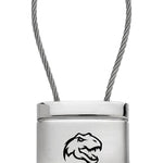 Ram TRX Dino Satin-Chrome Cable Key Fob - Silver