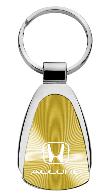 Honda Accord Teardrop Key Fob - Gold