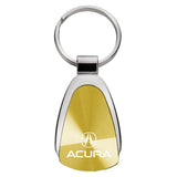 Acura Teardrop Key Fob - Gold