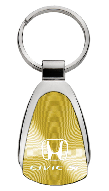 Honda Civic SI Teardrop Key Fob - Gold