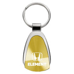 Honda Element Teardrop Key Fob - Gold