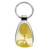 Honda Fit Teardrop Key Fob - Gold