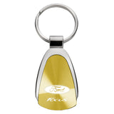 Ford Focus Teardrop Key Fob - Gold